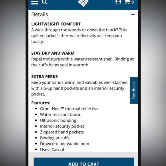 Women's water resistant thermal jacket size
S (new) - Picture 9 of 9